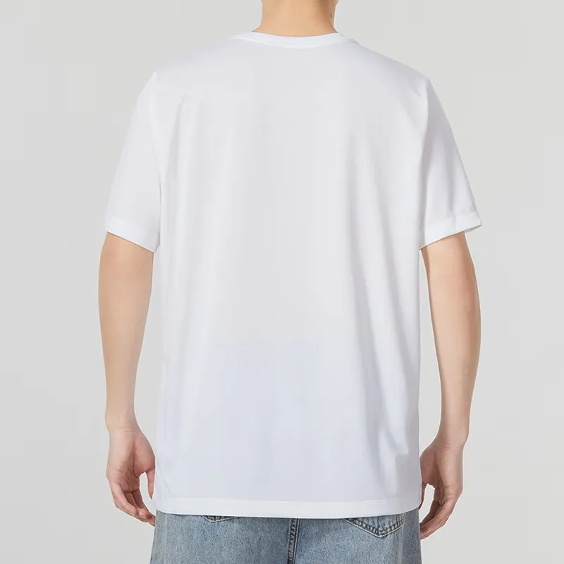 Nike T Shirts Men White-1