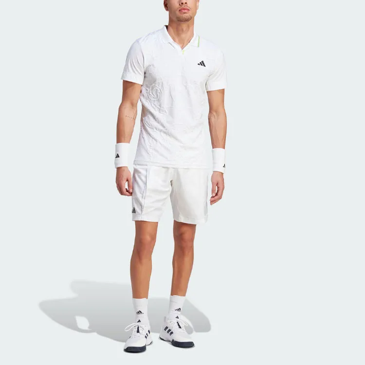 Adidas AEROREADY Polo Shirts Men White-4