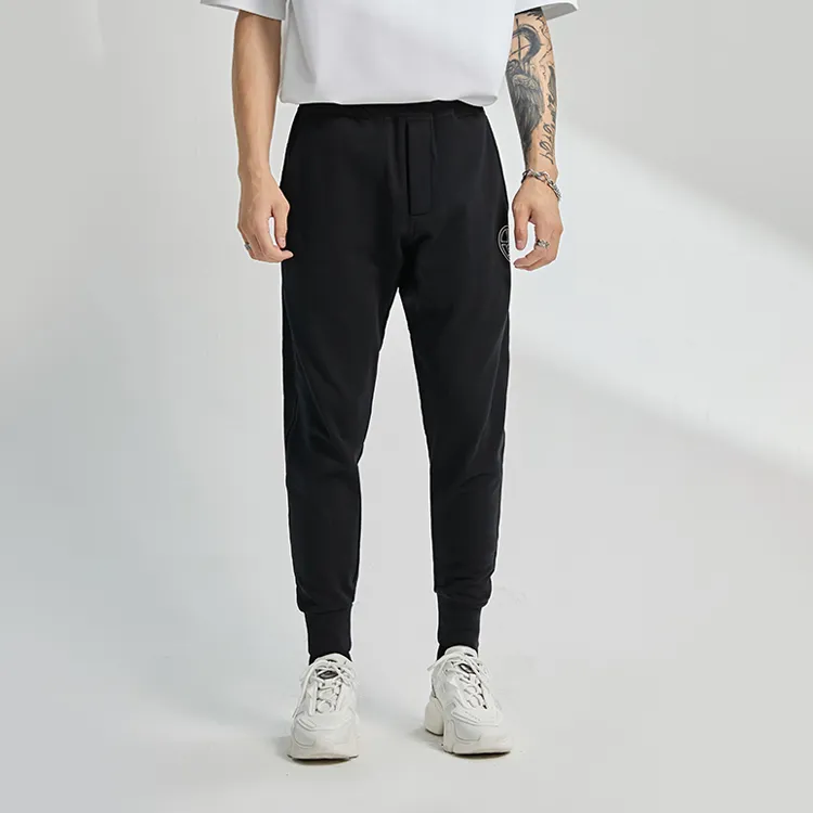 RICKYOUNG Jogger Casual Pants Unisex Black-3