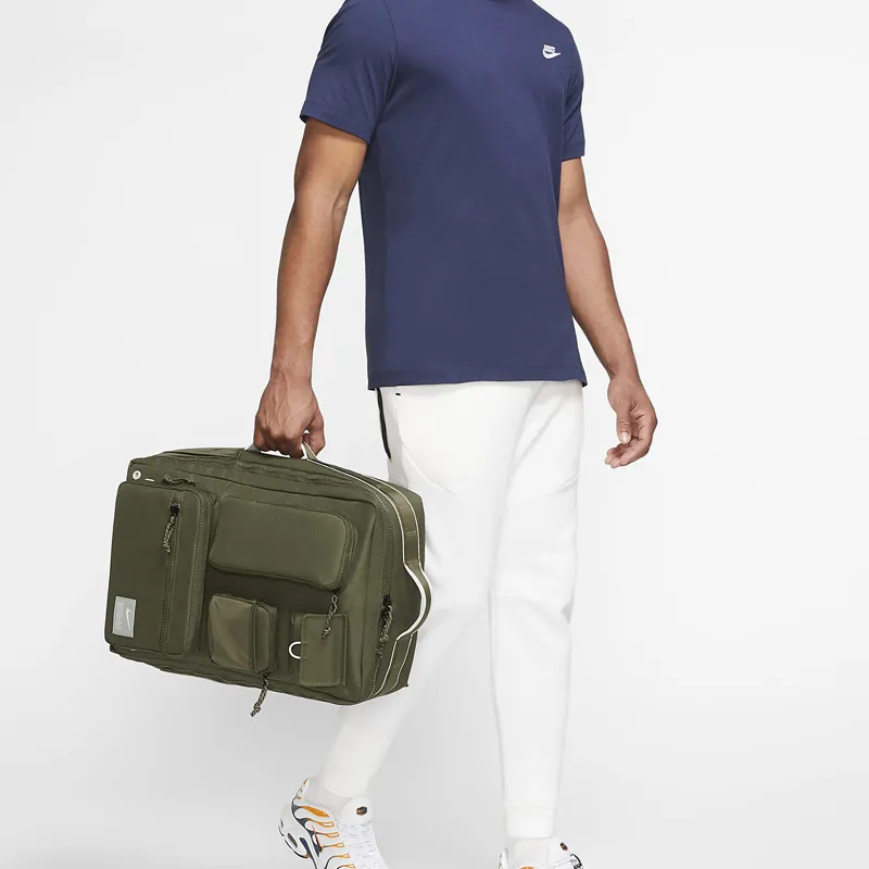 Nike Fabric Backpack Regular Unisex Khaki Green/Mica Green-5
