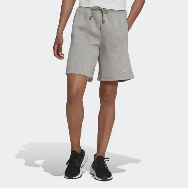 Adidas Casual Shorts Women's Gray-1