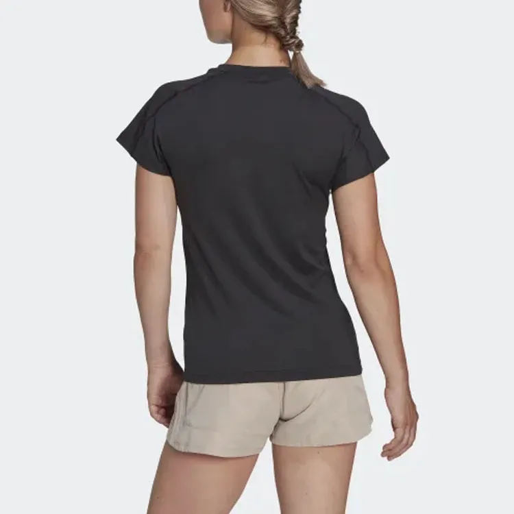 Adidas Free Shipping With AdiClub Aeroready Train Essentials Minimal Branding V-Neck Tee-2