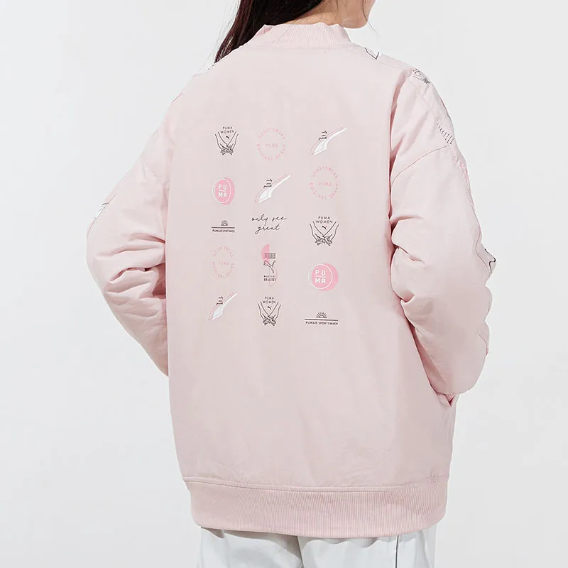 PUMA Jackets Women's Pink-1
