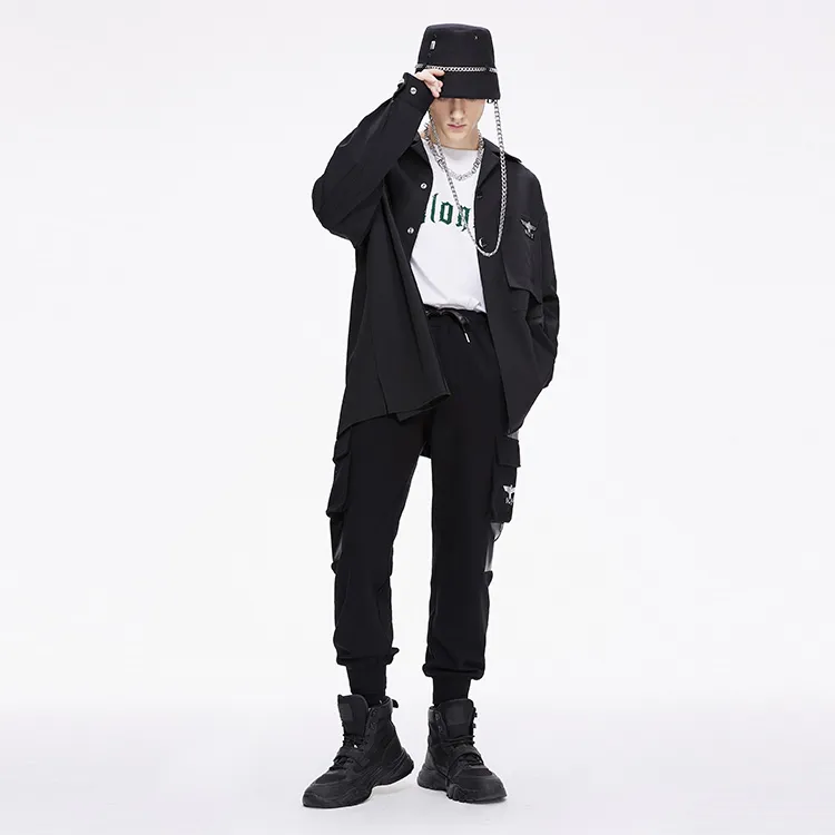 Boy London FW21 Loose Fit Jacket Unisex Black-5