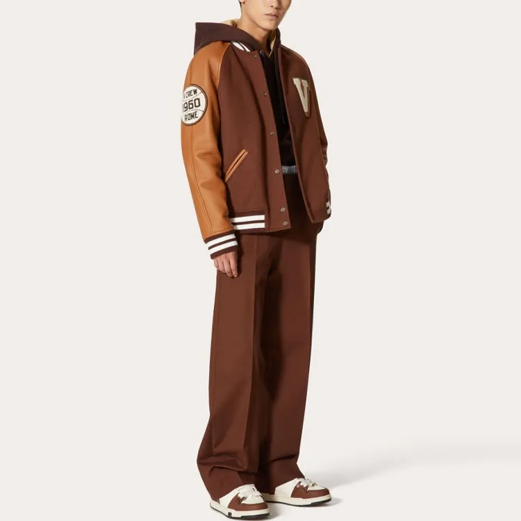Valentino Surfaces Spring 2023 Men Baseball Jerseys Men Brown-3