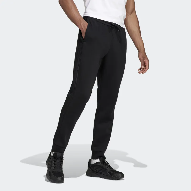 Adidas Essentials French Terry Tapered Cuff 3 Stripes Pants-3