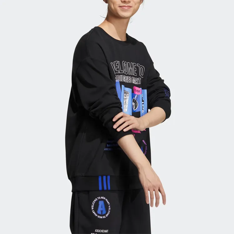 Adidas Neo Sweatshirts Unisex Black-4