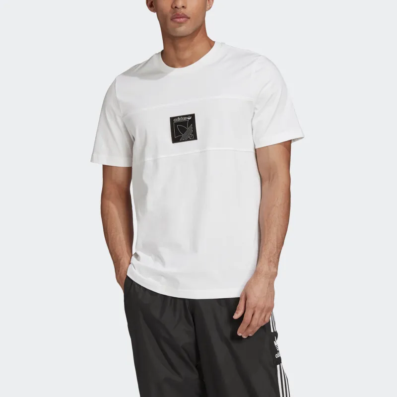 Adidas Originals T Shirts Men White-2