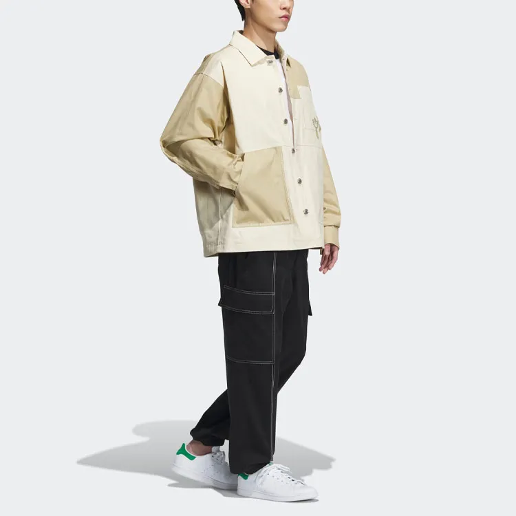 Adidas Originals Adidas Originals All Things Tracing Series Jacket Unisex Khaki Brown-3