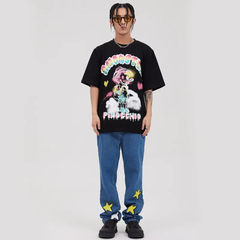 AMONSTER Straight T Shirt Unisex-2