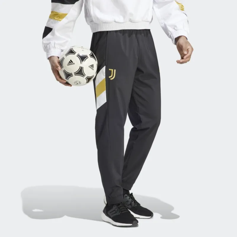 Adidas Juventus Knitted Sweatpants Men Black-3