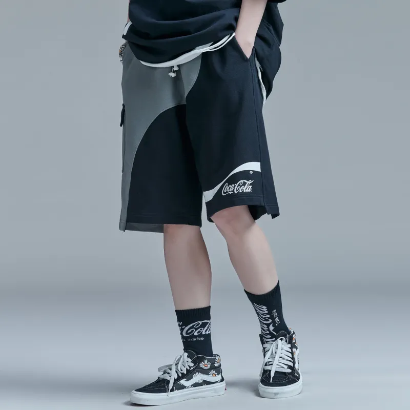 Guuka Loose Fit Shorts Unisex Black-4