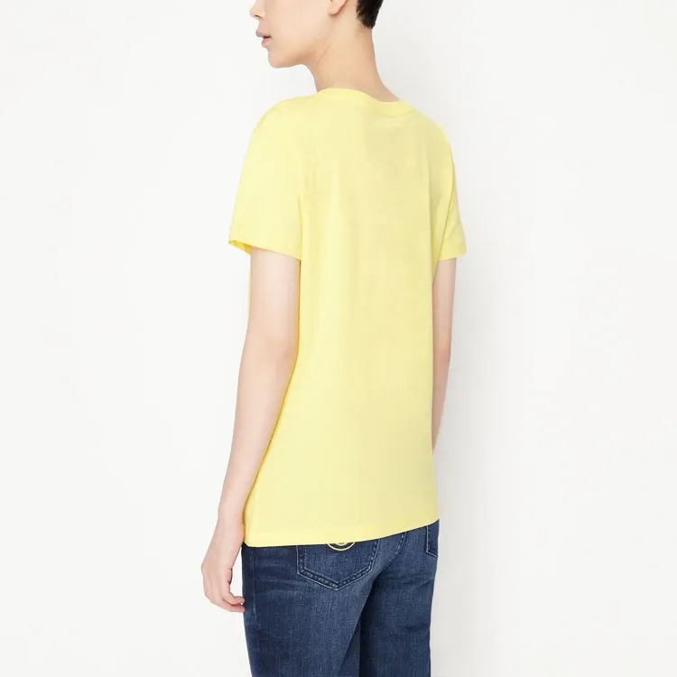 Smileyworld X ARMANI EXCHANGE ARMANI EXCHANGE X SmileyWorld T-Shirts Women's Yellow-3
