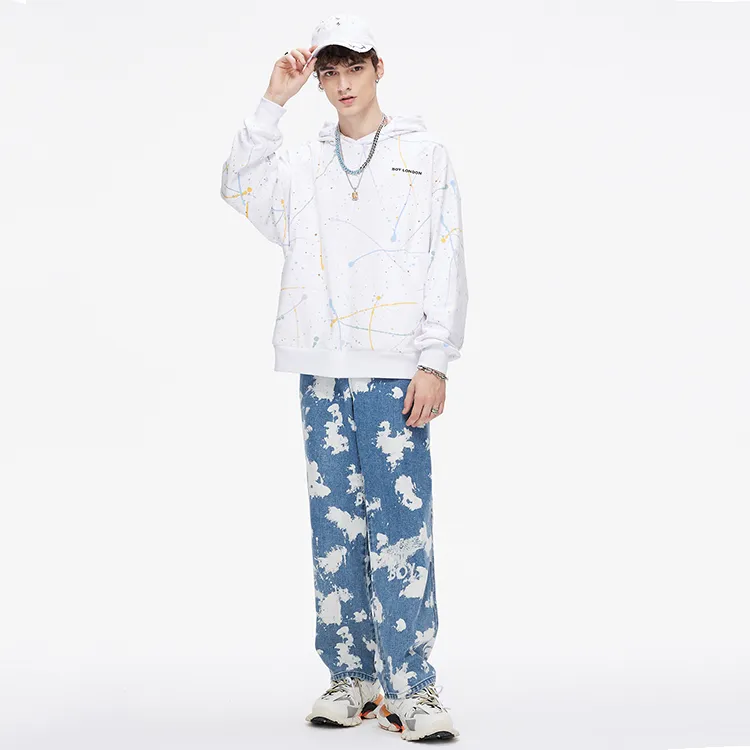 Boy London FW21 Sweatshirt Unisex White-2