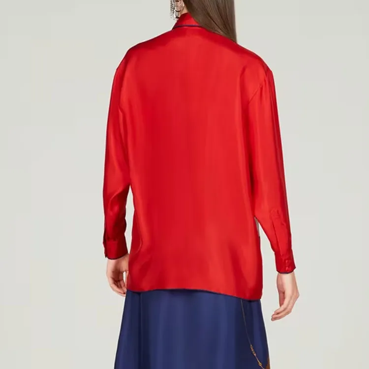 GUCCI Shirts Women's Red-3