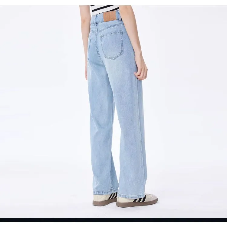 BASIC HOUSE Jeans Women's Light Blue-2