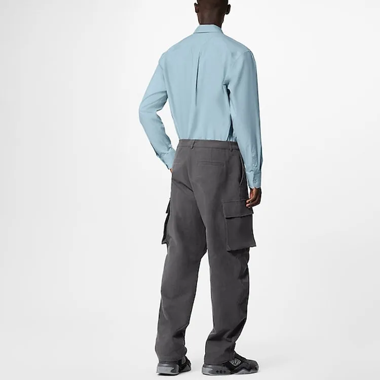 LOUIS VUITTON SS23 Shirt Men's Blue-2