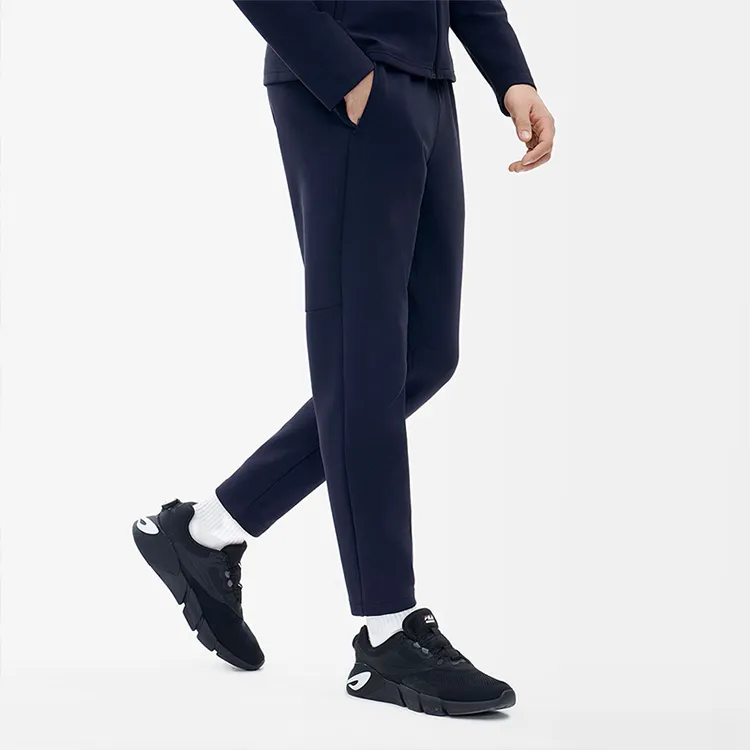FILA Athletics Knitted Sweatpants Men Royal Blue-5