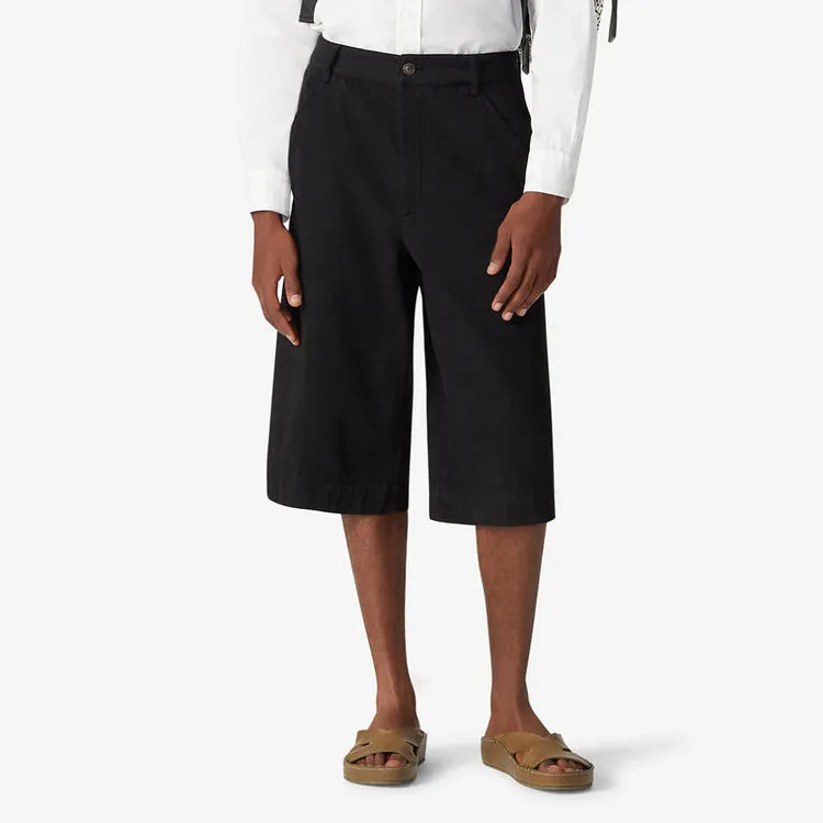 KENZO Embroidered K Knee Length Shorts-3