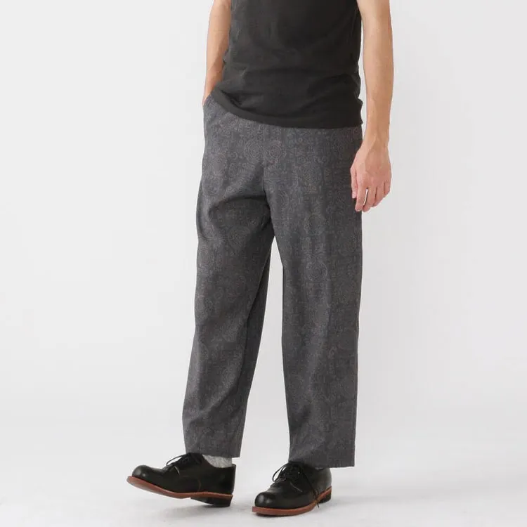 Beams Casual Pants Men Batik Gray-5