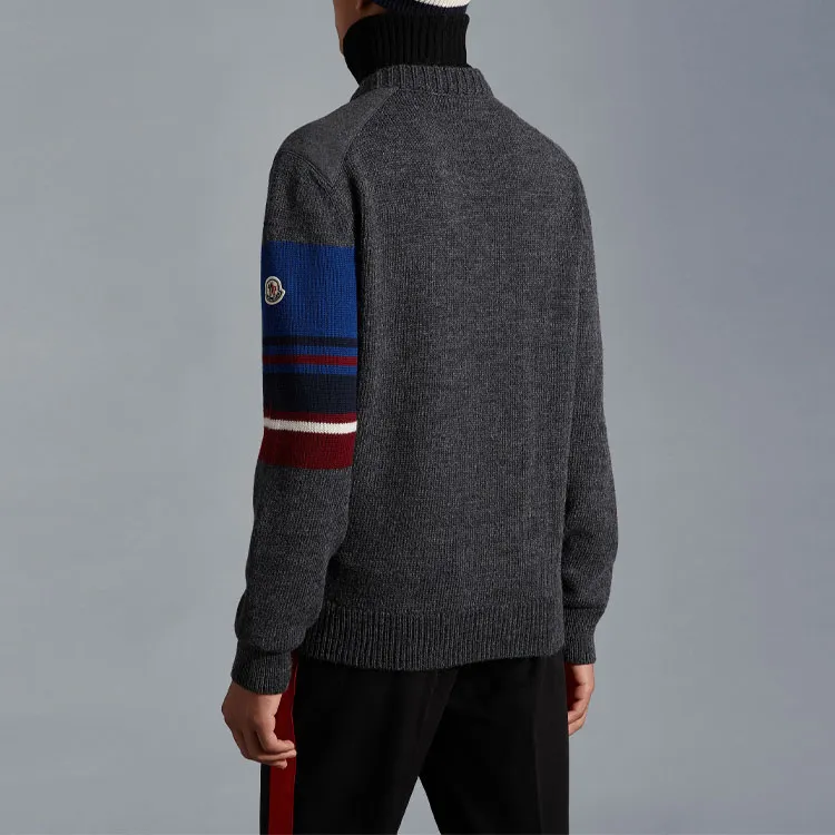 Moncler FW22 Sweater Men's Gray-2