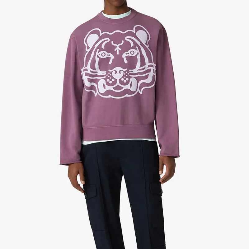 KENZO Sweatshirts Men Purple-4