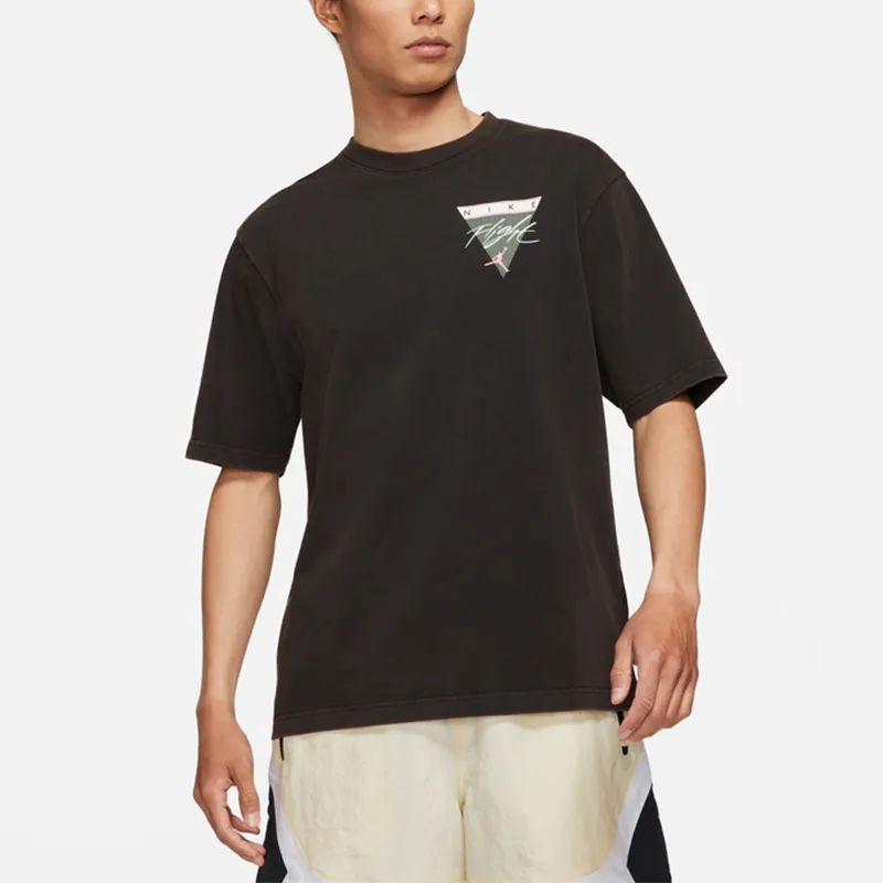 Jordan Flight Essentials T Shirts Men Black-3
