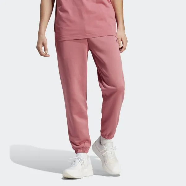 Adidas Knitted Sweatpants Men Pink-1