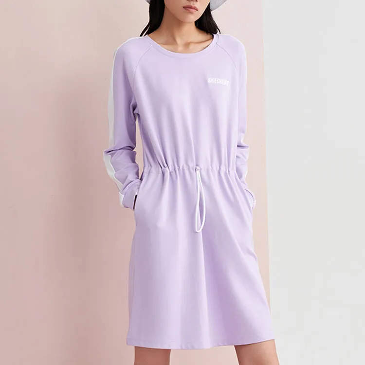 Skechers Long Sleeved Dresses Women's-7