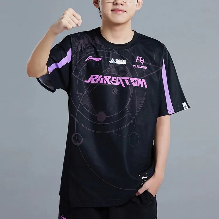 LiNing x LEAGUE OF LEGENDS T Shirt Men's Black-2