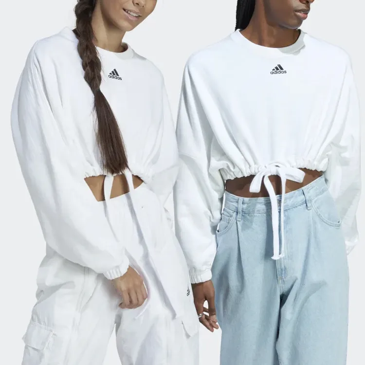 Adidas Sweatshirts Women's White-1