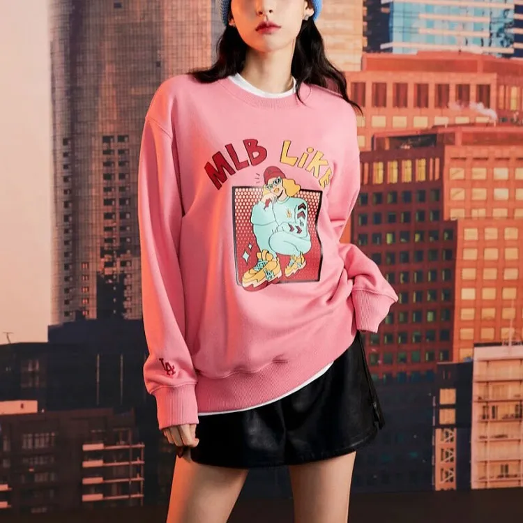 MLB Sweatshirts Unisex Coral-2