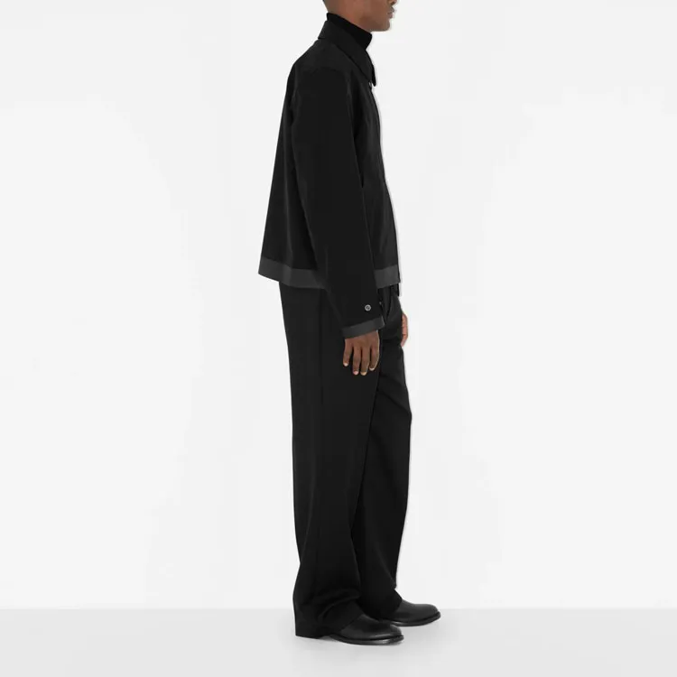 Burberry SS24 Jackets Coats Men's Black-3