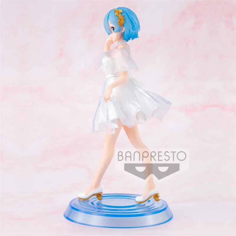 BANPRESTO Rem Zero − Starting Life In Another World White Formal Wear Bonus Gifts-2
