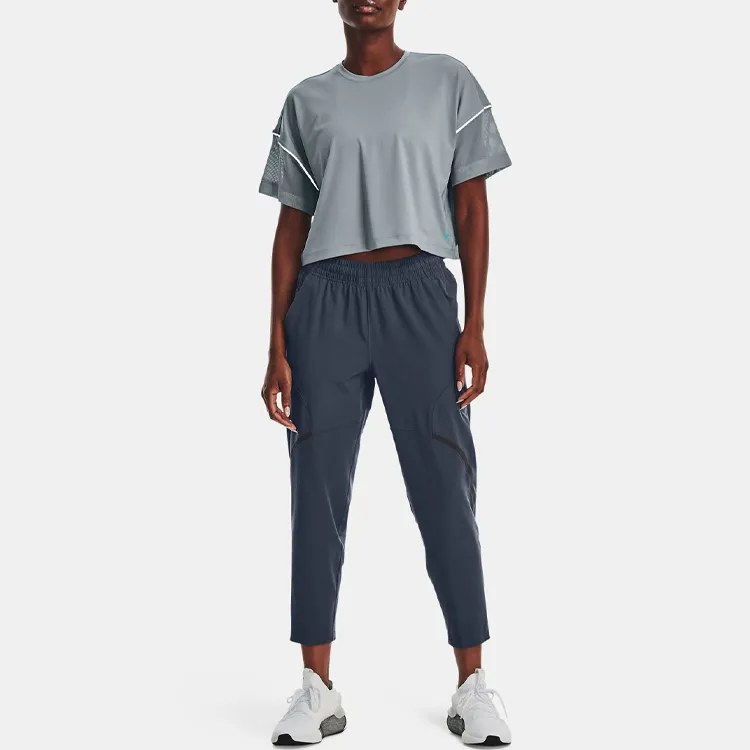 Under Armour Casual Pants Women's Downpour Gray-2