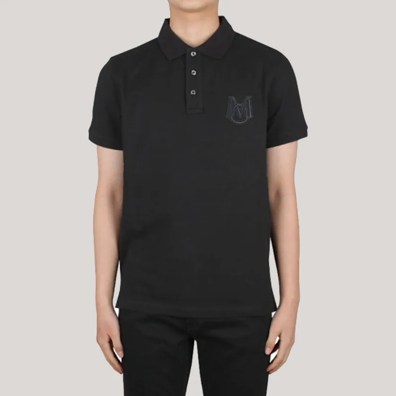 Moncler Polo Shirts Men Black-3