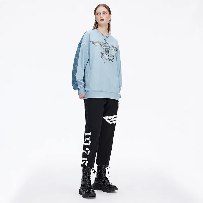 Boy London Knitted Sports Pants Unisex Black-6