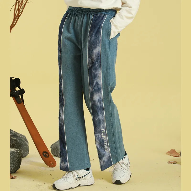 FRLMK Straight Jeans Unisex Royal Blue-3
