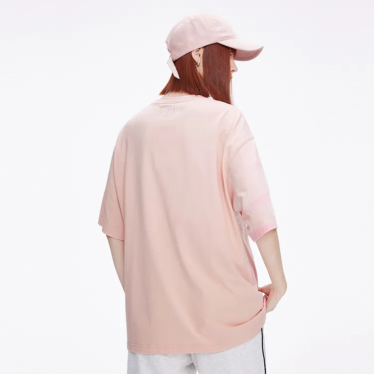 Boy London FW21 Straight Elbow Length Sleeved T Shirt Unisex Pink-5