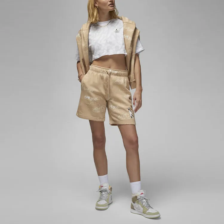 Jordan Sports Shorts Women's Khaki-1