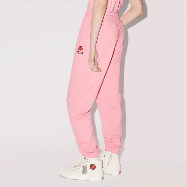 KENZO Logo Embroidered Drawstring Track Trousers-4