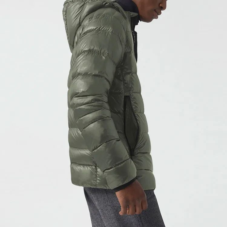 Canada Goose Crofton Logo Patch Down Jacket-3