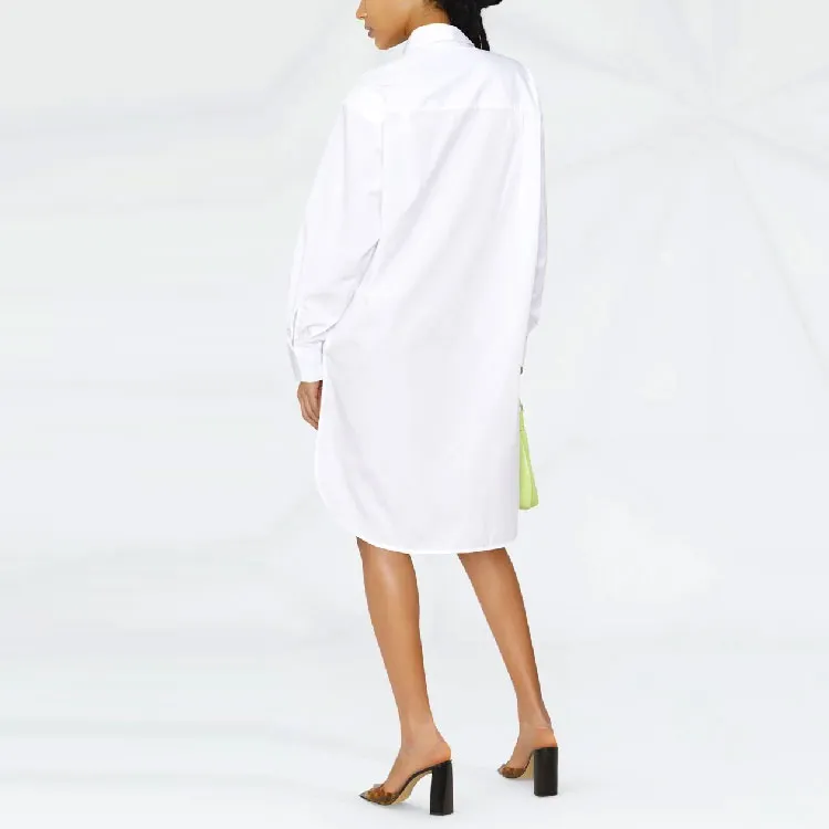 DIESEL Long Sleeved Dresses Women's White-2