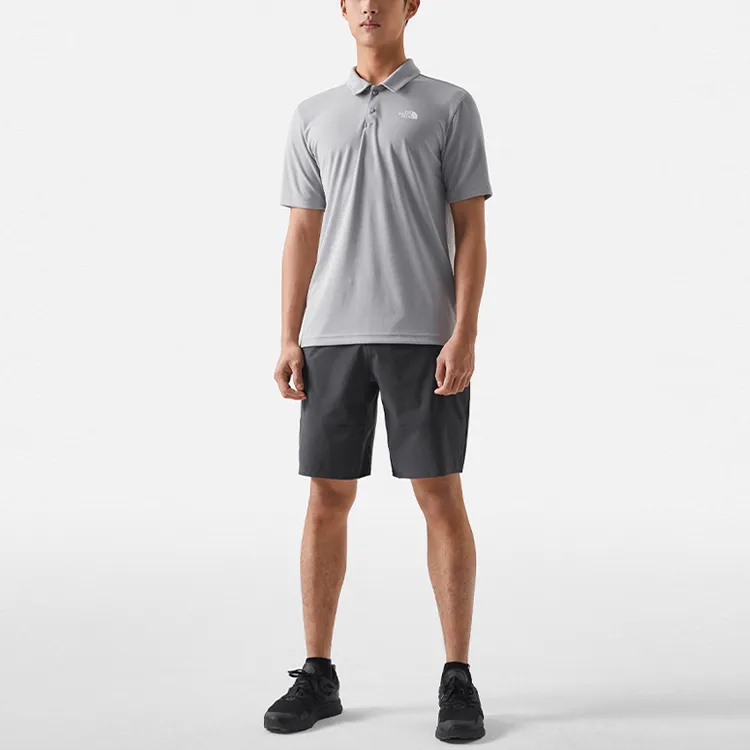 THE NORTH FACE Polo Shirt Men's Gray-1