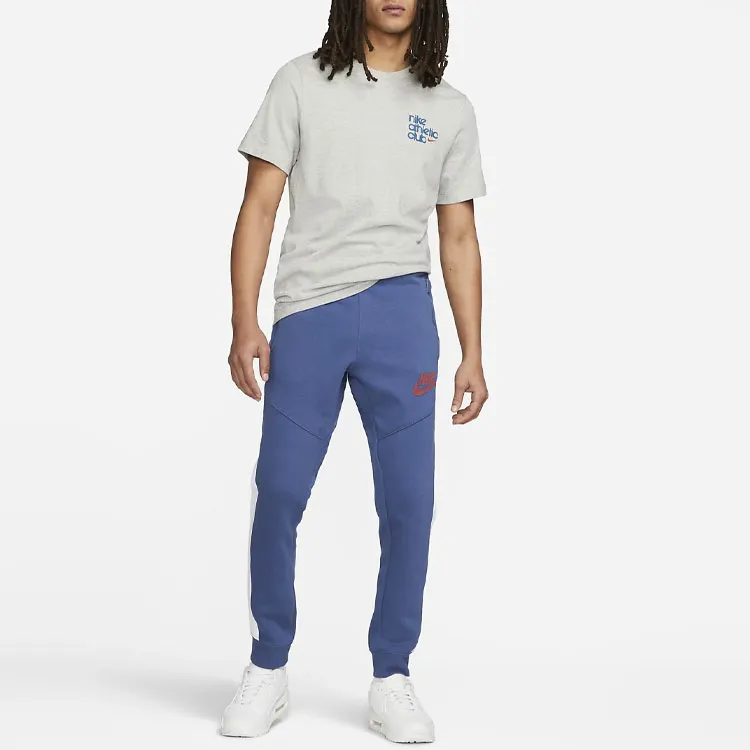 Nike Knitted Sweatpants Men Royal Blue-2