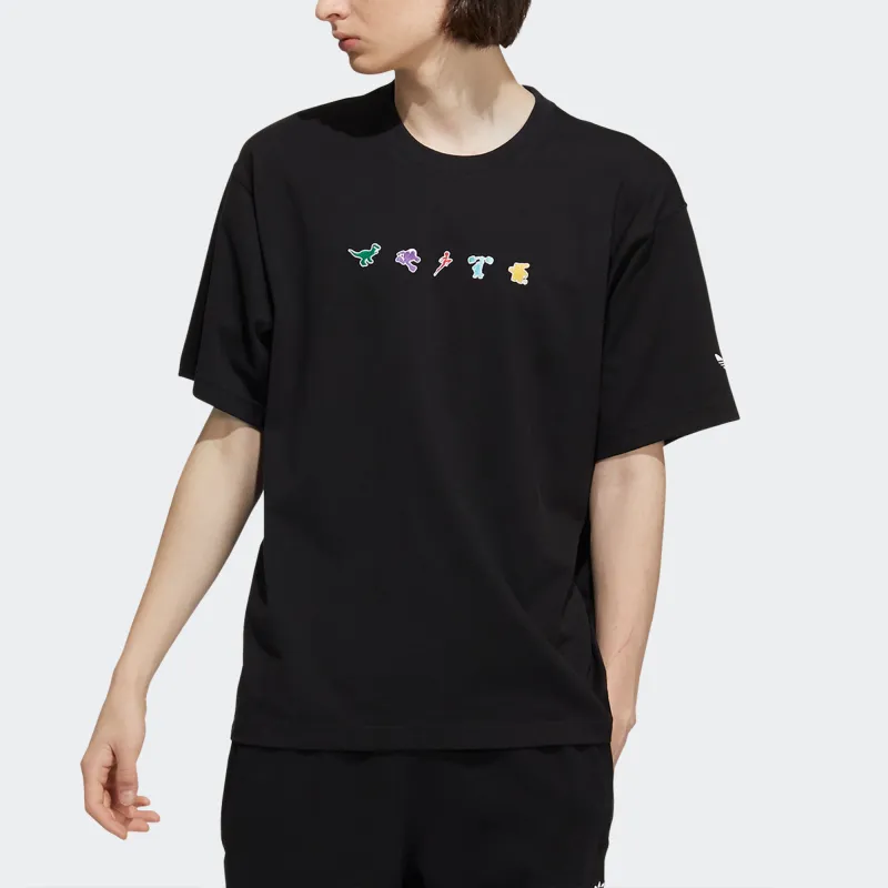 Adidas Originals x Disney T Shirt Men's Black-2