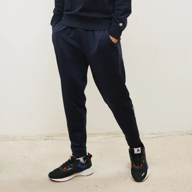 Champion Straight Sports Pants Unisex Dark Blue-2