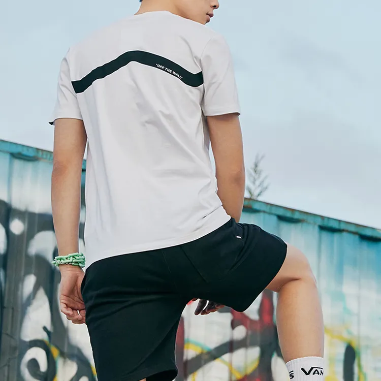 Vans Rolling Forward T Shirts Unisex White-3