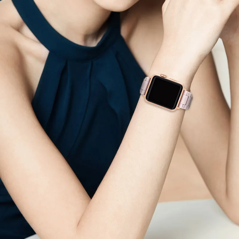 COACH Apple Compatibility Watch Band 38/40mm Ceramic Material-4