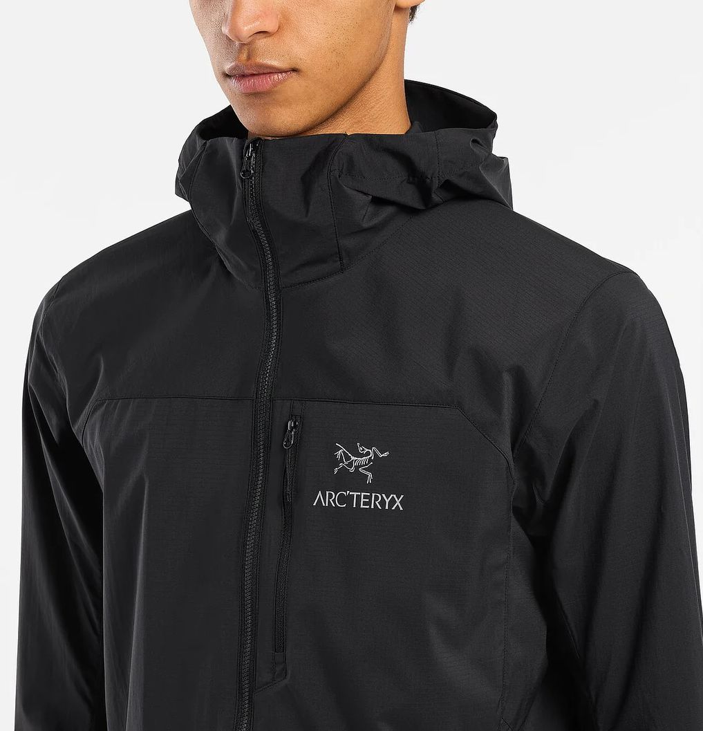 ARC'TERYX Squamish Jacket ブラック M Arc'teryx Squamish Hood Jacket Black Nylon Size S Used From